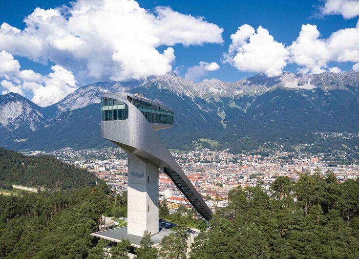 Die Bergiselschanze Bergiselschanze in Innsbruck