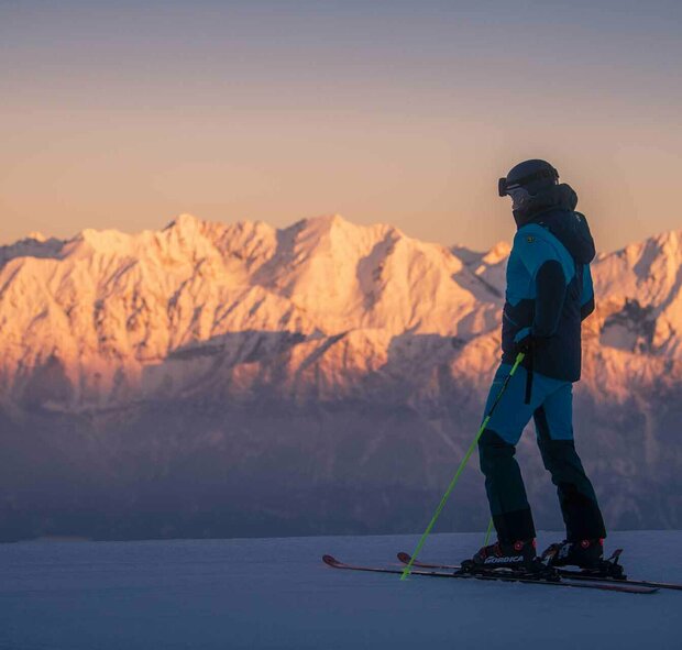 Sonnenuntergang auf dem Glungezer in Tulfes