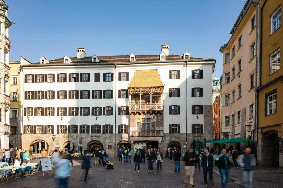 Das Goldene Dachl in Innsbruck Das Goldene Dachl in Innsbruck