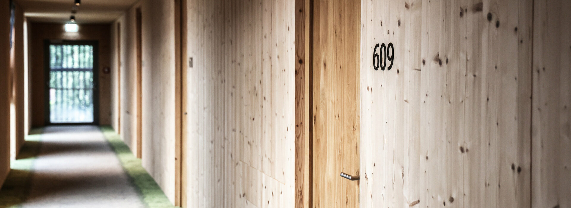 Aufnahme vom Gang im Anbau