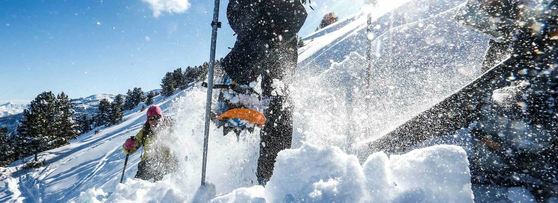 Schneeschuhwandern in Tulfes Schneeschuh-Wanderer in Tulfes