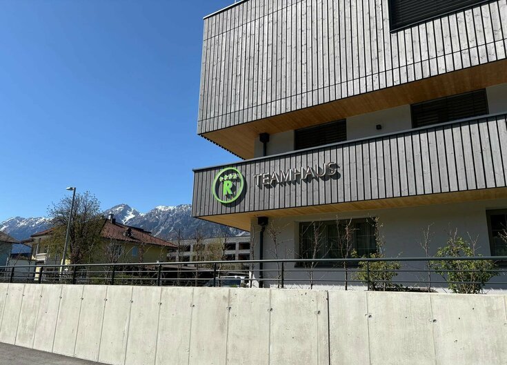 Mitarbeiterunterkunft Außenansicht