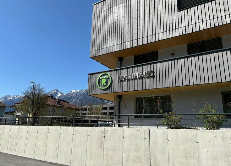 Mitarbeiterunterkunft Außenansicht