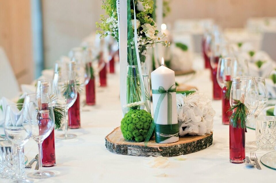 Gedeckte Tafel Schön gedeckte Hochzeitstafel