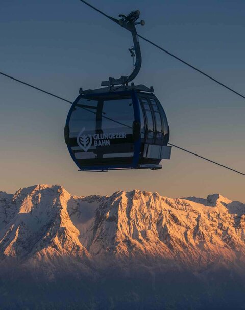 Gondel auf dem Glungezer