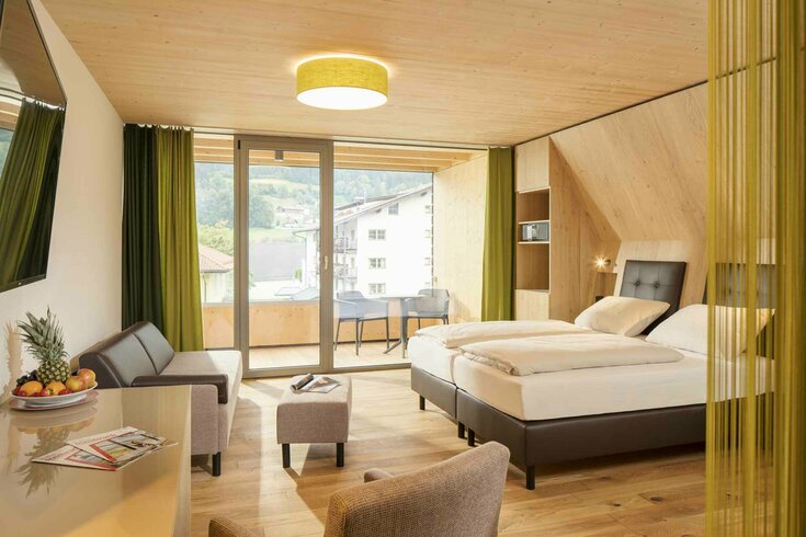 Moderne Gartensuiten Gartensuite Gesamtansicht