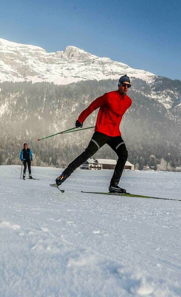 Langläufer in Gnadenwald