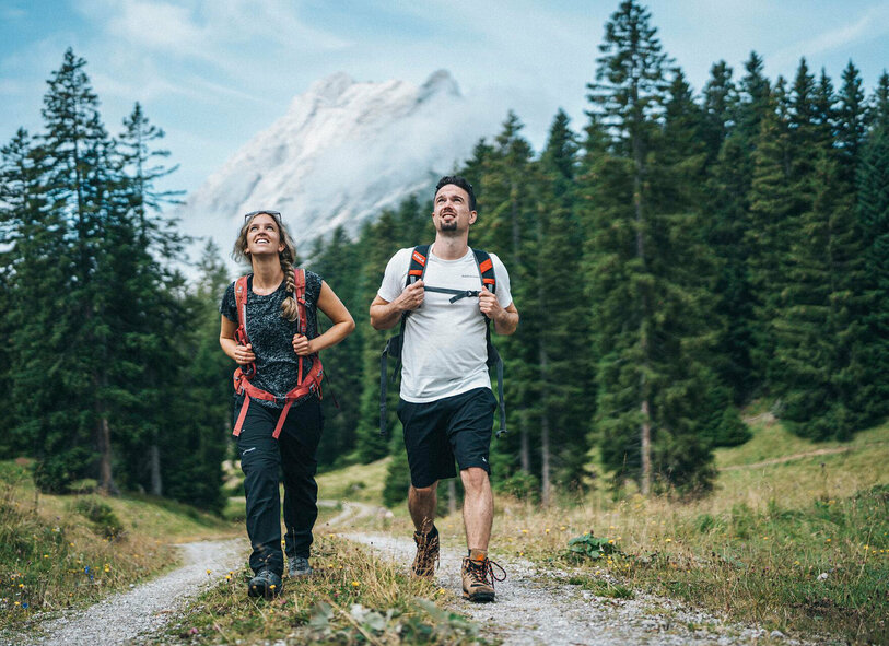Wandern in Tirol 2 Wanderer in Tirol