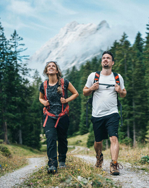 Wandern in Tirol 2 Wanderer in Tirol